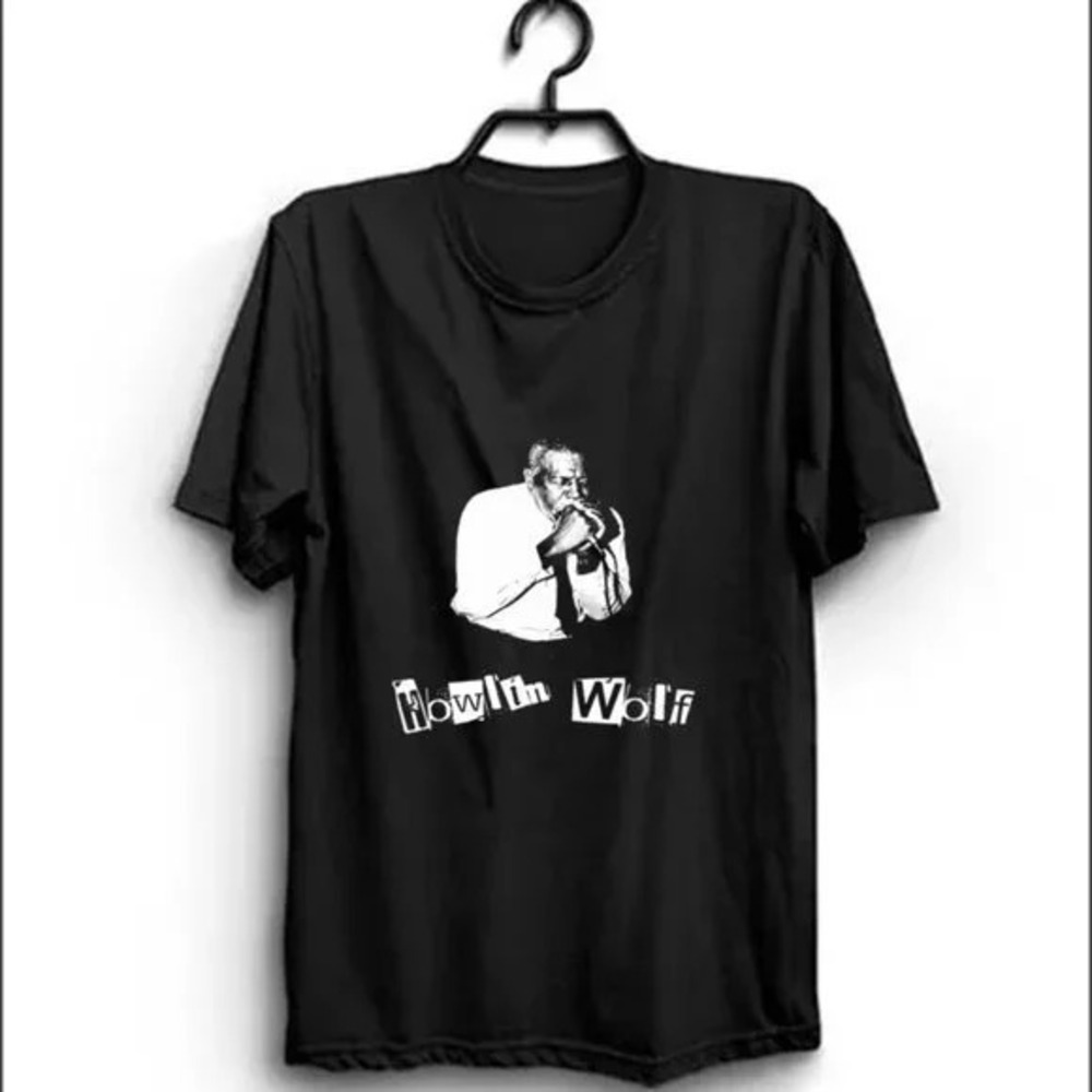 Howlin Wolf Harmonica Punk Tshirt